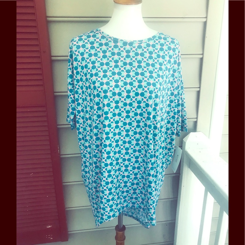 LuLaRoe Disney Minnie Mouse Irma Top S FREE SHIP - Picture 1 of 5